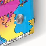 Modern Wall Art: Bold U.S.I.A. Psychedelic Poster by Peter Max