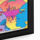 Modern Wall Art: Bold U.S.I.A. Psychedelic Poster by Peter Max