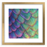 Extra large abstract art print featuring textured patterns in earthy tones, framed in gold, suitable for living room decor.