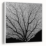 Vintage poster art featuring vibrant floral designs on a framed canvas, suitable for living room decor.