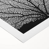 Art deco floral poster in muted gold and green tones, printed on rolled canvas, suitable for dining room walls.