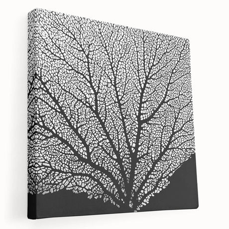 A close-up floral image in vibrant colors printed on a large stretched canvas, ideal for kitchen wall art.
