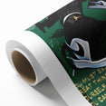 Air Jordan Pop Art Wall Art - Bold Green Sneaker Canvas Print