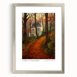 Textured abstract art print in silver frame, featuring swirling gray and white patterns, ideal for modern bedroom decor.