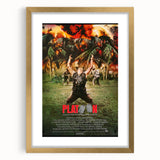 Retro Platoon Poster Art - Vintage 80s War Movie Prints