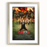 Retro Platoon Poster Art - Vintage 80s War Movie Prints