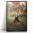 Retro Platoon Poster Art - Vintage 80s War Movie Prints