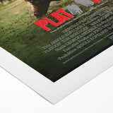 Retro Platoon Poster Art - Vintage 80s War Movie Prints