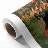 Retro Platoon Poster Art - Vintage 80s War Movie Prints