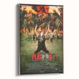 Retro Platoon Poster Art - Vintage 80s War Movie Prints