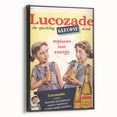 Vintage Lucozade Ad | Sparkling Glucose Drink Energy Boost Art