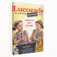 Vintage Lucozade Ad | Sparkling Glucose Drink Energy Boost Art