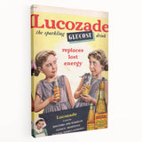 Vintage Lucozade Ad | Sparkling Glucose Drink Energy Boost Art