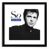 Peter Gabriel So Retro Wall Art – Vintage Canvas Print