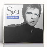 Peter Gabriel So Retro Wall Art – Vintage Canvas Print