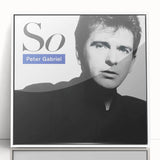 Peter Gabriel So Retro Wall Art – Vintage Canvas Print