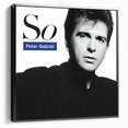 Peter Gabriel So Retro Wall Art – Vintage Canvas Print