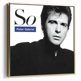 Peter Gabriel So Retro Wall Art – Vintage Canvas Print