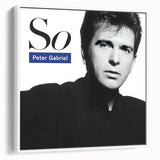 Peter Gabriel So Retro Wall Art – Vintage Canvas Print