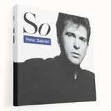 Peter Gabriel So Retro Wall Art – Vintage Canvas Print