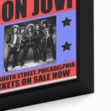 Vintage Bon Jovi Ripley Music Hall Poster - Retro Music Wall Art