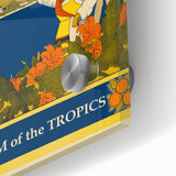 Vintage Jamaica Travel Poster | Retro Art Print of The Gem of the Tropics