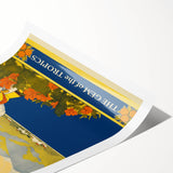 Vintage Jamaica Travel Poster | Retro Art Print of The Gem of the Tropics