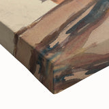 Rustic Realism Village Scene | Village Landscape by Zolo Palugyay Print