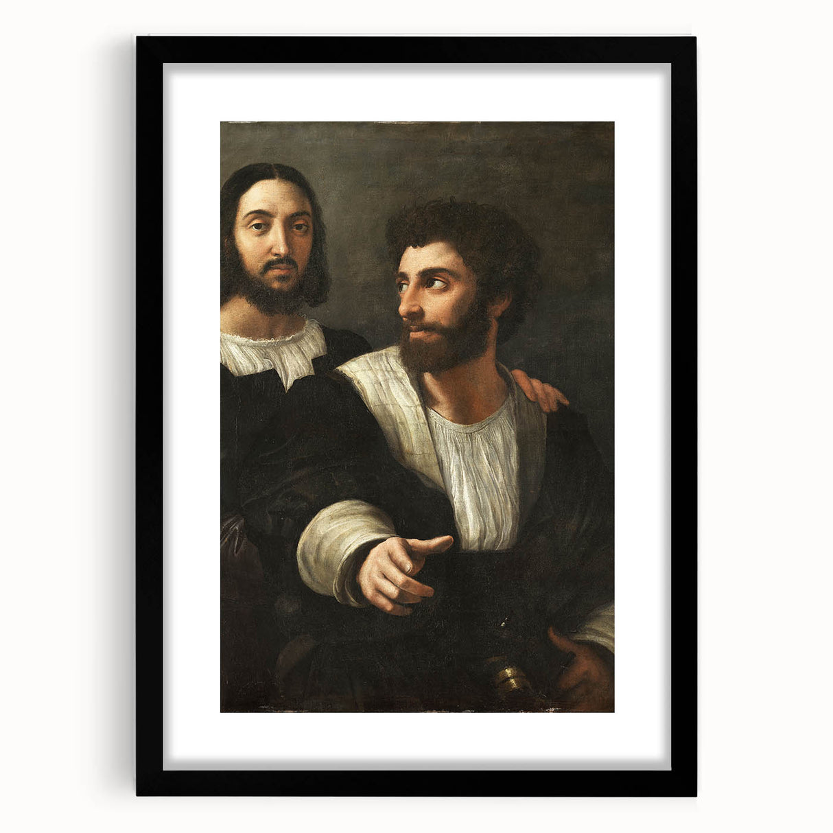 Classic Renaissance Masterpiece: Raphael's Portrait of Two Men