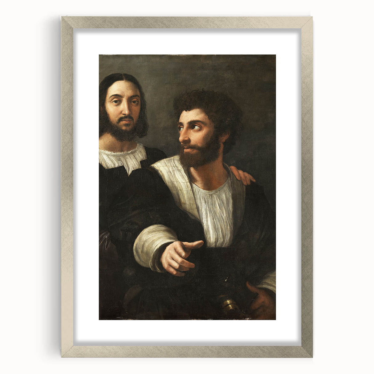 Classic Renaissance Masterpiece: Raphael's Portrait of Two Men