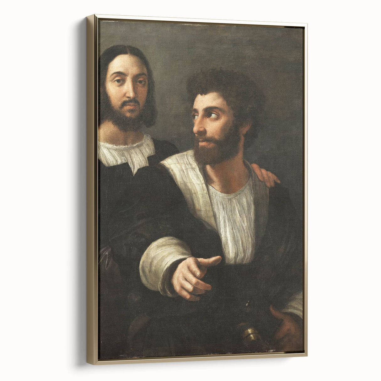 Classic Renaissance Masterpiece: Raphael's Portrait of Two Men