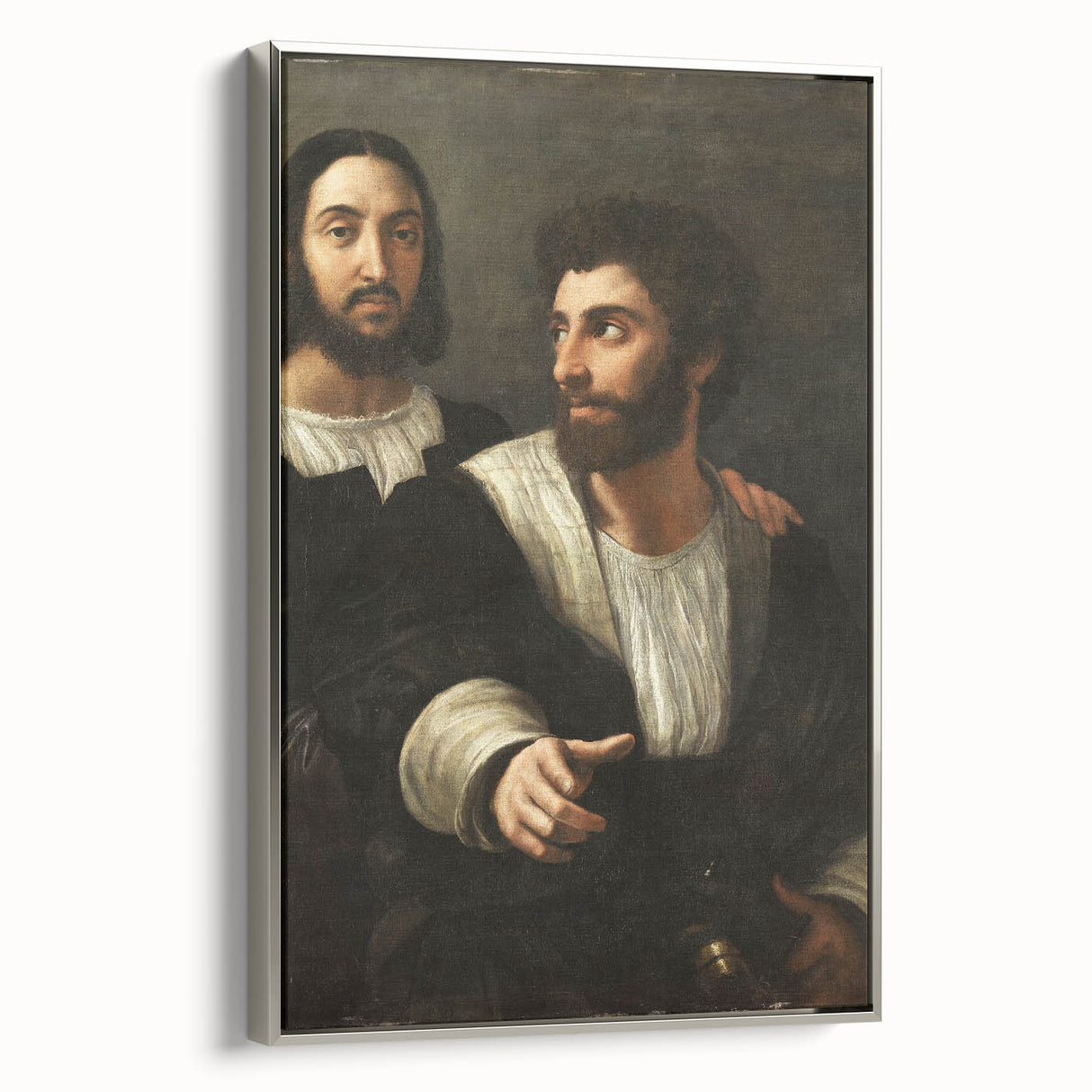 Classic Renaissance Masterpiece: Raphael's Portrait of Two Men