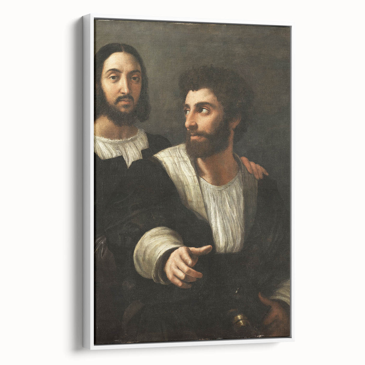 Classic Renaissance Masterpiece: Raphael's Portrait of Two Men