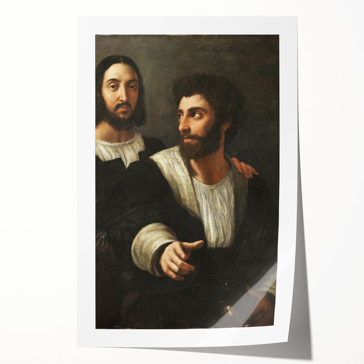 Classic Renaissance Masterpiece: Raphael's Portrait of Two Men