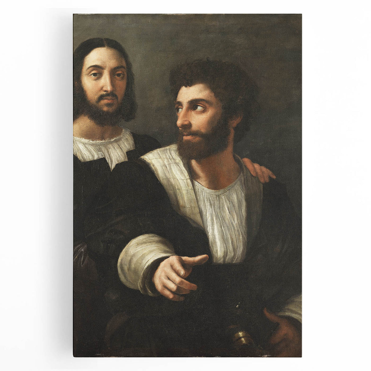 Classic Renaissance Masterpiece: Raphael's Portrait of Two Men