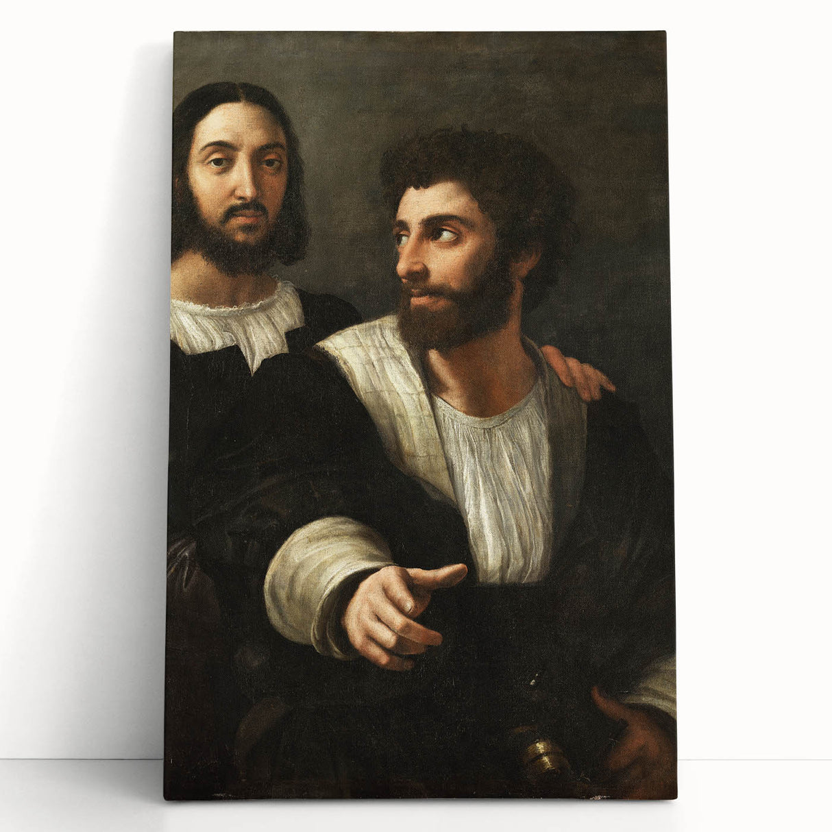 Classic Renaissance Masterpiece: Raphael's Portrait of Two Men
