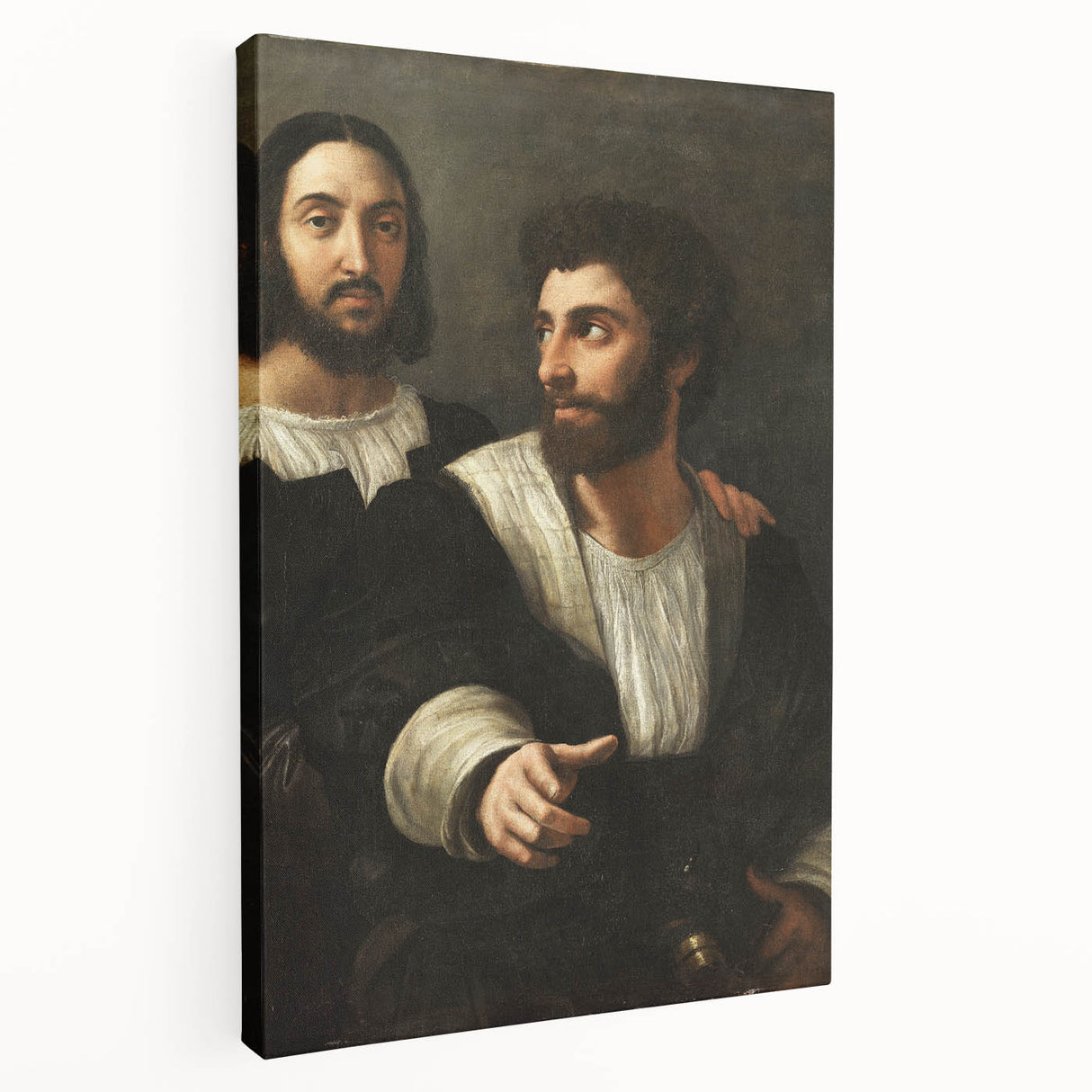 Classic Renaissance Masterpiece: Raphael's Portrait of Two Men