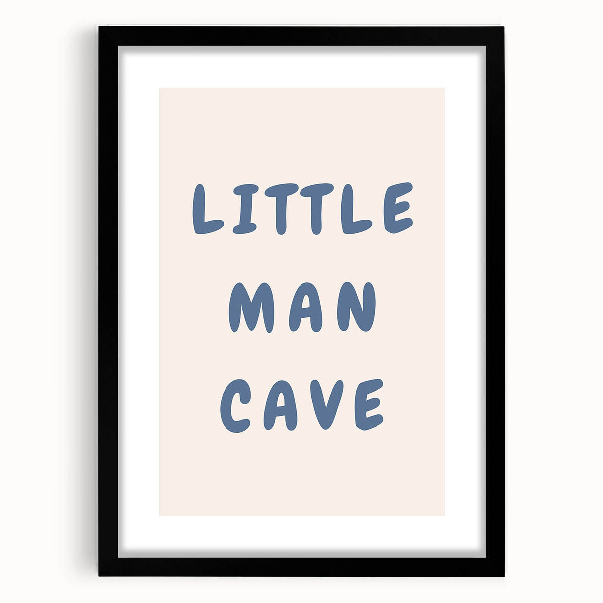 Little Man Cave - Boys Room Wall Art Kids Wall Art Prints