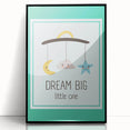 Educational Nursery Wall Decor - Dream Big Little One Print
