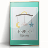 Educational Nursery Wall Decor - Dream Big Little One Print