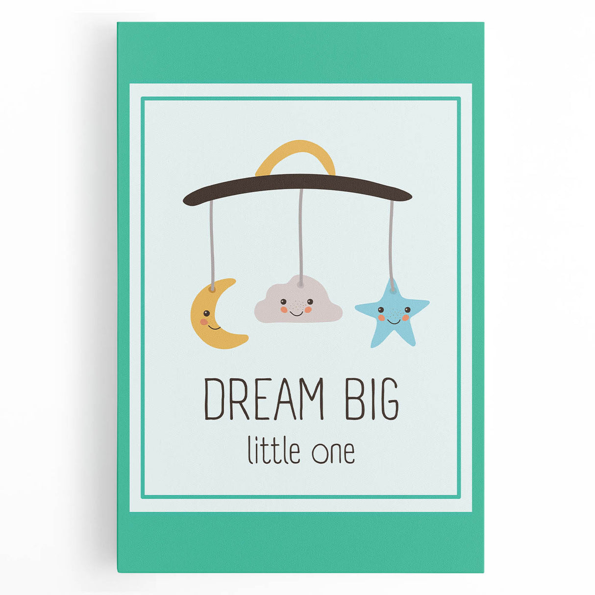 Educational Nursery Wall Decor - Dream Big Little One Print