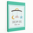 Educational Nursery Wall Decor - Dream Big Little One Print