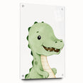 Cute Dinosaur Nursery Wall Art - Framed Baby Room Decor