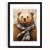 Extra large abstract art print with textured, colorful patterns on a framed black canvas, ideal for living room decor.