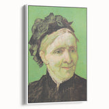Vintage poster art of Van Gogh's painting on a framed canvas, featuring vibrant colors, ideal for living room decor.