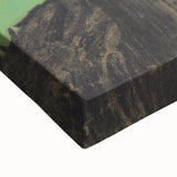 Black and white landscape art painting of a stormy sea on large stretched canvas, suitable for bedroom wall decor.