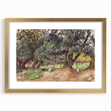 Modern Wall Art - Abstract Forest Landscape - Contemporary Art Prints