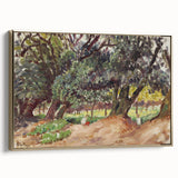 Modern Wall Art - Abstract Forest Landscape - Contemporary Art Prints