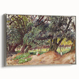 Modern Wall Art - Abstract Forest Landscape - Contemporary Art Prints