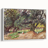 Modern Wall Art - Abstract Forest Landscape - Contemporary Art Prints